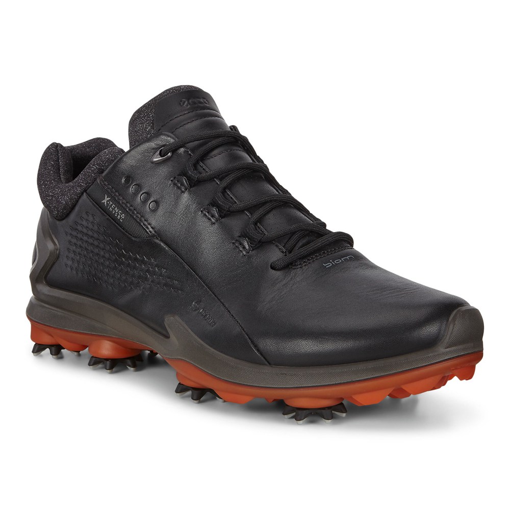 ECCO Mens Golf Shoes Black - Biom G3 Cleated - NSF-193562